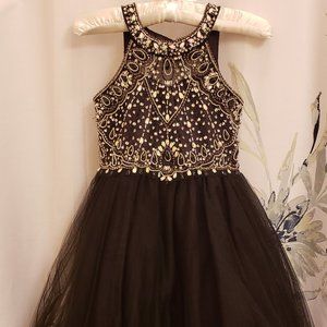Little Girls Halter Neck Dress
